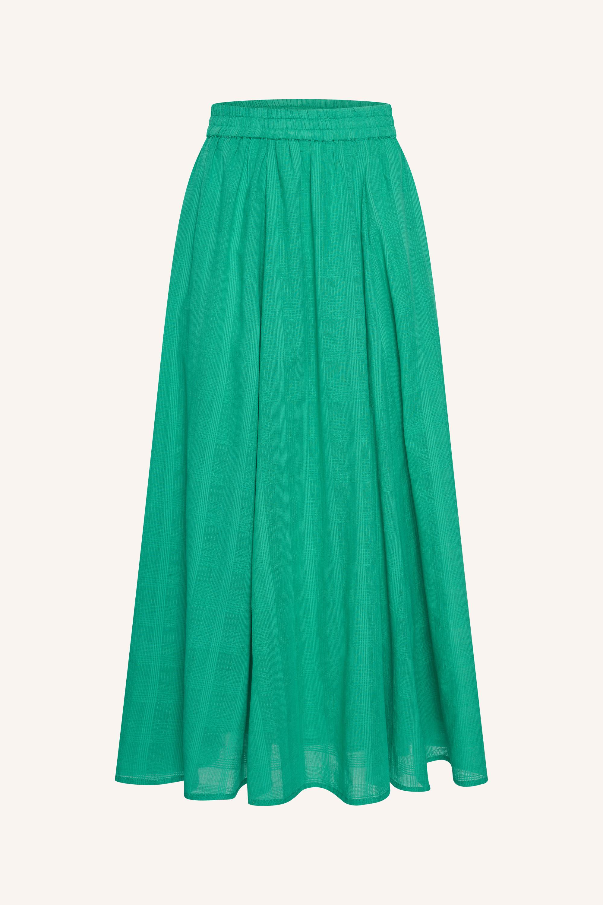 By-Bar Ruby Dobby Skirt Lucky Green Rock grün